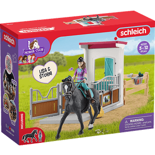 Schleich Horse Box med Lisa & Storm