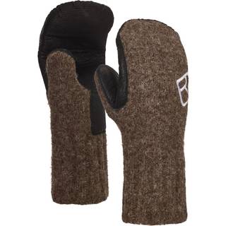 Ortovox Classic Wool Mitten Leather Handsker Herrer størrelse M farve brun