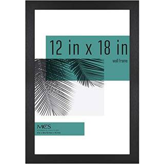 MCS Studio Gallery 12x18 Billedramme Black Woodgrain Rektangel Fotosamme til fotosplakater og kunsttryk (1-pack)