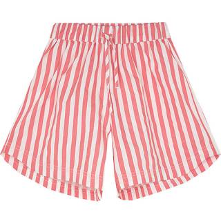 Mads Nørgaard White Alyssum/shell Pink Sacky Shorts Pio