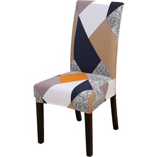 Lalluxy Pastrete -stunke stol Slipcovers til spisestue stol s?de d?kker stolbeskyttere til festdyrbeskyttelse universal pasform bl?d polyester (s