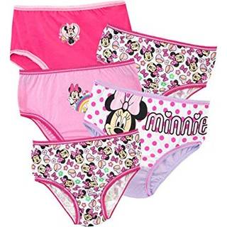 Character Character Pink Minnie Mouse 100% Cotton Briefs 5 Pack