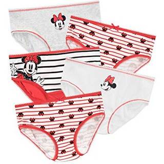 Karakter Minnie Mouse 100% Bomuld Trusser 5 Pakke9 - 10 år (134 - 140cm)