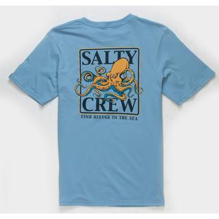 Salty Crew Ink Slinger Kids T-shirt - S - marine blue
