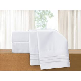 Elegant komfort Luksus 4 -delt sengeskilt s?t - Luksus senget?j 1500 premium hotel kvalitet mikrofiber rynke resistent cool og ?ndbar let elastis