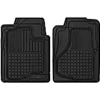 Cata stor tunge tungt gummi gulvm?tter Total beskyttelse Holdbar trim til at passe foringer til bilbilen SUV Van All Weather Black (CAMT-150-BK)