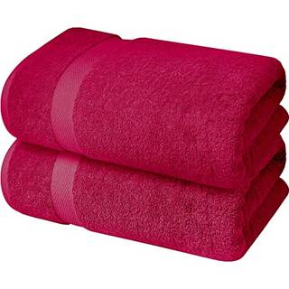 Infinitee Xclusives Premium Bath Sheets Håndklæder til voksne - 2 Pack Ekstra store badehåndklæder 35x70-100% Blød bomuldsabsorberende overdimens