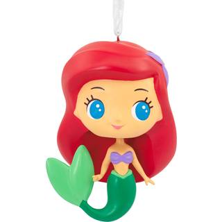 Hallmark Disney The Little Mermaid Ariel Bouncing Buddy Resin Christmas Ornament 2,75 x 3,5 x 2,25 tommer (0002HCM9207)