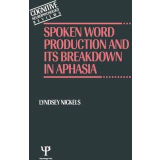 Spoken Word Production and Its Breakdown In Aphasia