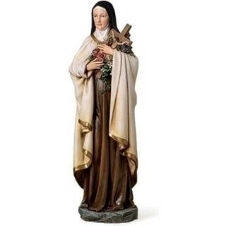 Joseph's Studio af Roman - St. Therese figur p? base 14 """" Skala Renaissance Collection 13.75 """" H harpiks og sten religi?s gaveedekoration