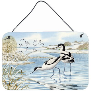 """" Caroline's Treasures Avocet Wall eller Door Hanging Prints ASA2190DS812 8HX12W multicolor """"