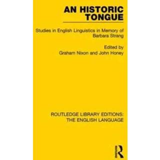 An Historic Tongue (RLE: English Language)
