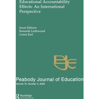 Educational Accountability Effects