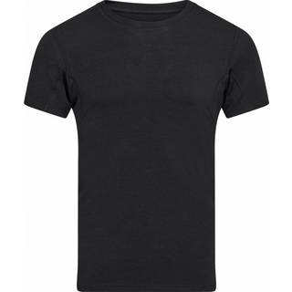 Svedblokerende bambus T-shirt med O-hals fra JBS, Sort str. 2XL