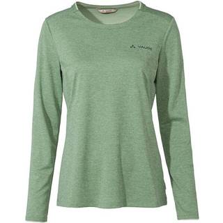 Vaude Women's Essential L/S T-Shirt Funktionsshirt Damer størrelse 34 farve grøn