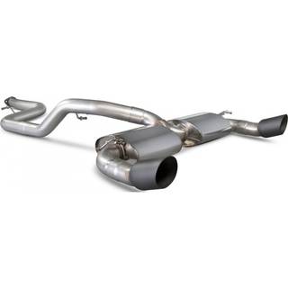 Scorpion Non-Resonated Cat-Back System - Ford Focus - Daytona Ceramic