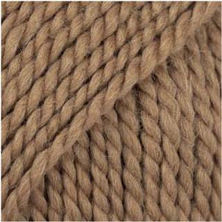 DROPS Andes 9021 Mandel (Uni Colour) Indhold: 65% Peruvian Highland Uld, 35% Superfin Alpaca Garngruppe: E (9 - 11 masker) / 14 ply / super bulky Vægt/længde: 100 g = ca. 90 meter Anbefalede pinde: 9 mm Strikkefasthed: 10 x 10 cm = 10 m x 14 p Håndvask, max 30°C / Tørres fladt / Kan filtes.