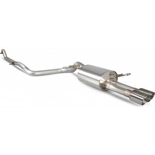 Scorpion Non-Resonated Cat-Back System - Ford MK7 Fiesta - Daytona