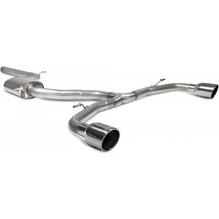 Scorpion Non-Resonated GPF-Back System - VW MK8 Golf GTI - Indy