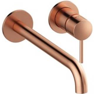 Damixa Osier indbygnings armatur til håndvask, 250 mm tud i Børstet Kobber PVD