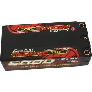 Gens 2s  6000mAh -130C - Gens Ace Shorty Redline HV