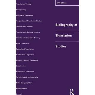 Bibliography of Translation Studies: 2000