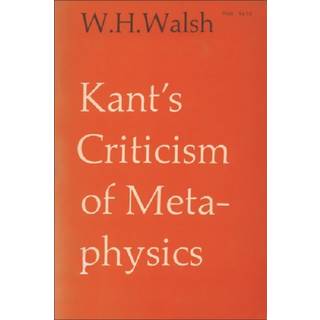 Kant's Criticism of Metaphysics
