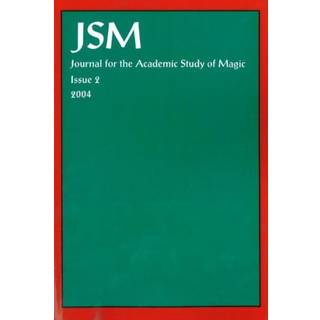 Journal for the Academic Study of Magic, Issue 2