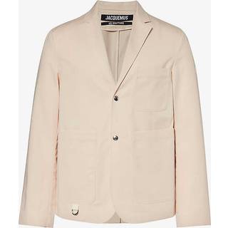 Jacquemus La veste Jean cotton and linen blazer - beige - EU 48