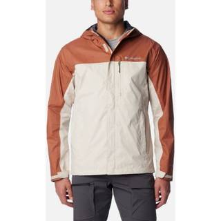 Columbia Men's Pouring Adventure II Jacket Dark Stone/Auburn, L