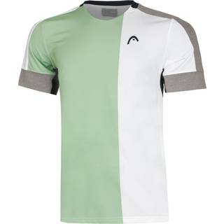 Head Play Tech T-shirt White/Celery Green