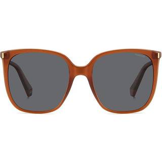 Polaroid PLD 6218/S Polarized L7Q/M9 56 Solbriller Kvinder Orange - Transparent Orange - 56mm