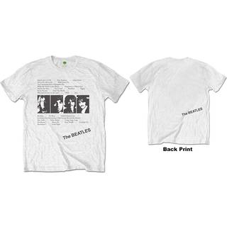 The Beatles - The Beatles Unisex T-Shirt: White Album Tr...