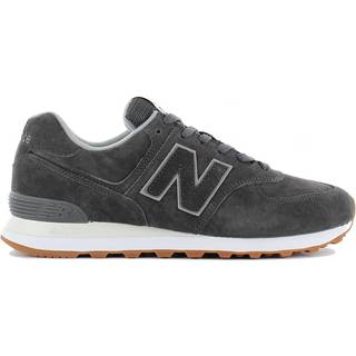 New Balance Mænd 574 i Grå Suede/Mesh, Størrelse 43