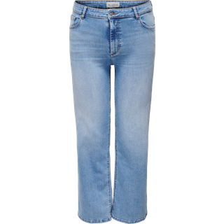 Carwilly Høj Talje Straight Fit Jeans