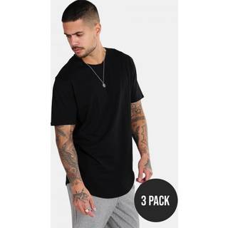Only & Sons Matt Longy SS T-shirt 3-pack Black