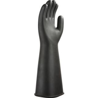 Kraftig latex handske - Sort (Størrelse: XXL)