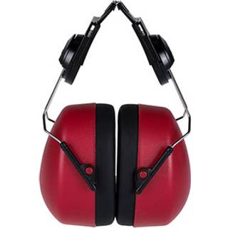 Clip-on Høreværn til sikkerhedshjelm - Rød