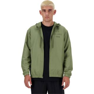 New Balance Graphic Full Zip Woven Jakke Herre
