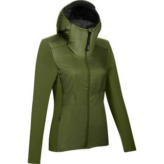 LaMunt Women's Alberta Remoca Hybrid Jacket Syntetisk jakke Damer størrelse 42 farve olivengrøn
