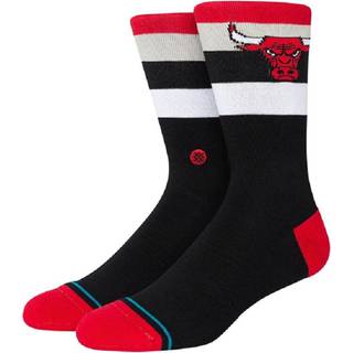 Stance Bulls St Crew Socks - L - red