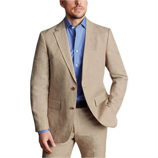 Charles Tyrwhitt Charles Tyrwhitt Natural 100% Linen Slim Fit Jacket