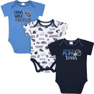 Gerber Unisex Baby NFL 3 Pack Short Sleeveve Onesie Bodysuit Team Farve 6-12 m?neder