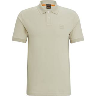 Slim fit poloshirt i bomuld med stræk og logomærke