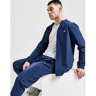 New Balance Colour Block Woven Jacket, Blue - S