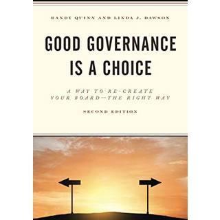 Good Governance is a Choice