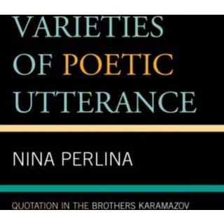Varieties of Poetic Utterance