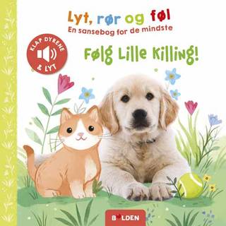 Bog - Lyt, rør og føl: Følg lille killing