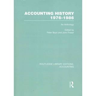 Accounting History 1976-1986 (RLE Accounting)