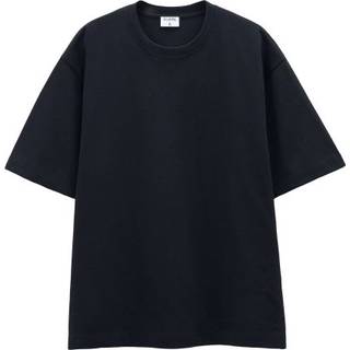 Filippa K Heavy Cotton Crew Neck T-Shirt Black